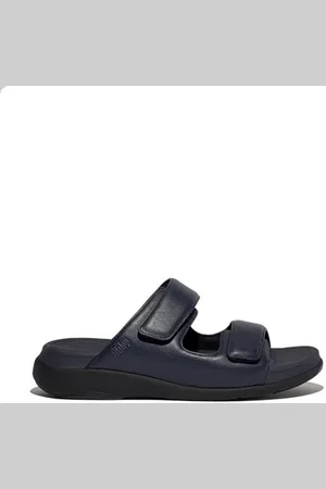 FitFlop F-Mode GO męskie regulowane sandały dwupaskowe, granatowe, 40 EU, , 42 EU