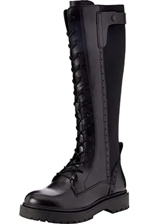 Geox Damskie buty D BLEYZE Fashion Boot, czarne, rozmiar 37 UE