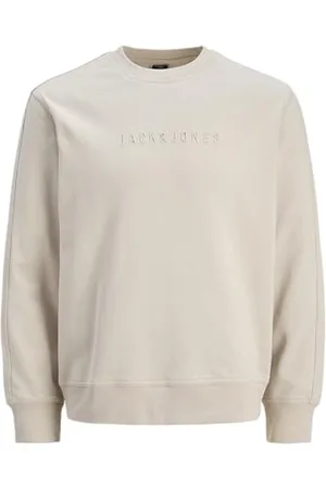 JACK & JONES Męska jcorecharge Mold Print Sweat Crew Neck, , XL