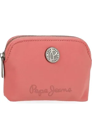 Pepe Jeans Corin Portfel Różowy 11,5x8,5x1,5 cm Poliester i PU by Joumma Bags, , Talla única, portmonetka