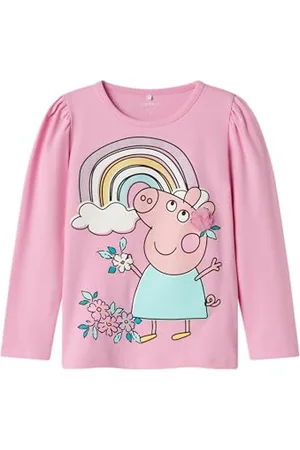NAME IT Dziewczęca Nmffiffi Peppa Ls Top Box Cplg, , 92