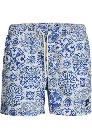 JACK & JONES Jpstmaui Jjswim Mature Aop AKM Sn, , XL