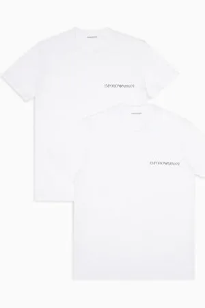 Emporio Armani Man Core Logoband 2-pak koszulka z okrągłym dekoltem biała S, , S