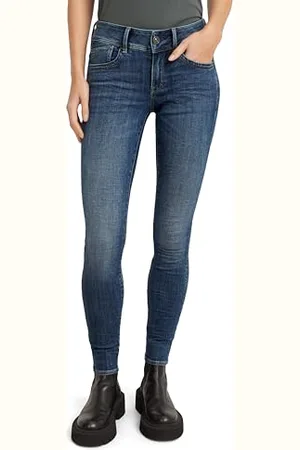 G-Star RAW obcisłe jeansy damskie Lynn ze średnim stanem