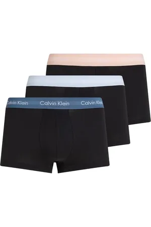 Calvin Klein Męski bagażnik z niskim stanem 3P 0000U2664G Low Rise Trunk, , M, , M