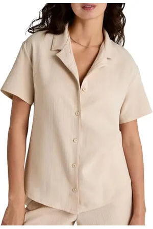 Calida Favourites Sun Shirt krótki rękaw dune beżowy, rozmiar 48-50, , 48-50