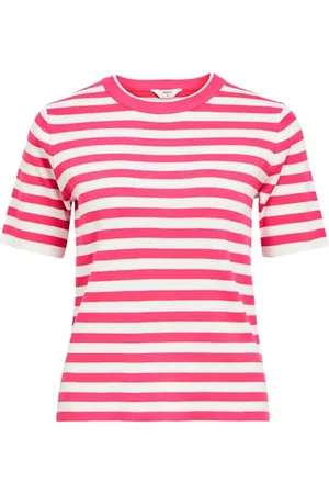 Object Objester S/S nowy sweter z dzianiny Noos Jersey, Raspberry Sorbet, S damski, , S