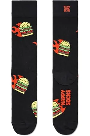 Happy Socks Skarpety Crew Socks, skarpety o tematyce spożywczej dla mężczyzn i kobiet, Wielokolorowy, 39.5-43.5 EU