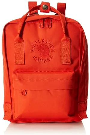 Fjällräven FJALLRAVEN 23549-214 Re-Kånken Mini plecak sportowy męski płomień pomarańczowy, rozmiar OneSize, , Taglia unica, Sportowy