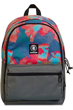 7 for all Mankind Invicta Backpack, BARLY Eco-friendly Knapsack, Casual Daypack, Unisex, One Size, Italian Design multicolor