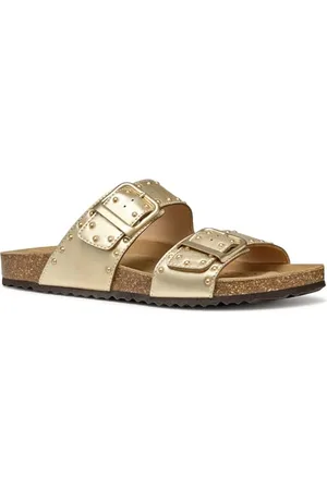 Geox Damskie sandały D BRIONIA R I płaskie sandały, , 38 EU, , 38 EU
