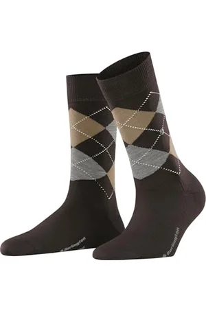 Burlington Kobiety Skarpety Marylebone W So Wełna z wzorem 1 Para, , 36-41