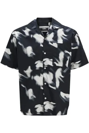 JACK & JONES Jcorecharge Aop Resort Shirt SS, , XS