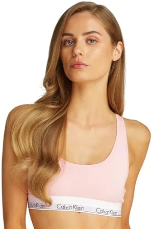 Calvin Klein Damski biustonosz bez podszewki, różowy, S, , 60