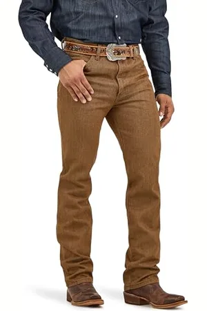 Wrangler Męskie dżinsy o kroju kowbojskim o kroju slim fit, , 27W / 34L