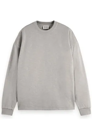 Scotch&Soda Seasonal Core - Loose Fit 3 Crosses Garment-Dye bluza, , S