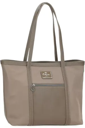Pepe Jeans Christine Torba Torba Beżowy 40X29X14 cm Poliester z Detalami ze Sztucznej Skóry by Joumma Bags, , Talla única, torba tote