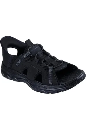Skechers Męskie sandały sportowe REVOLTED SS Merrick, czarne, 40 EU, , 42 EU