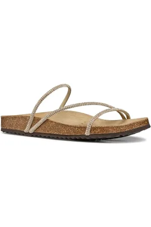 Geox Damskie sandały D BRIONIA R C Flat Sandal, , 38 EU, , 38 EU