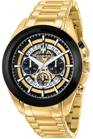 Maserati Zegarek męski, chronograf, analogowy, stalowy pasek, kolekcja Traguardo - R8873612058, , 45.00, bransoletka