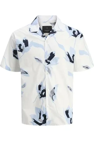 JACK & JONES Jprblapalermo Print Resort S/S Shirt Sn, , L
