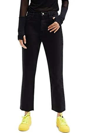 Desigual Jeansy damskie, czarny, 38