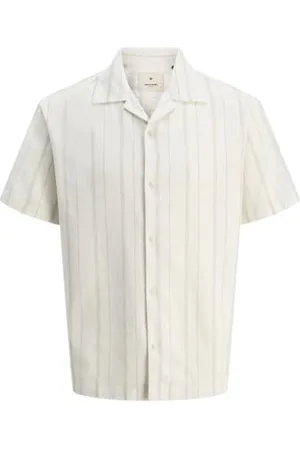 JACK & JONES Jprbluwilliam Structure Resort S/S Shirt, , XS