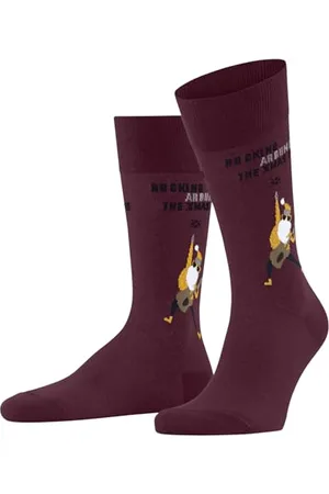 Burlington Mężczyźni Skarpety Rocking X-Mas M So Bawełna z wzorem 1 Para, , 40-46
