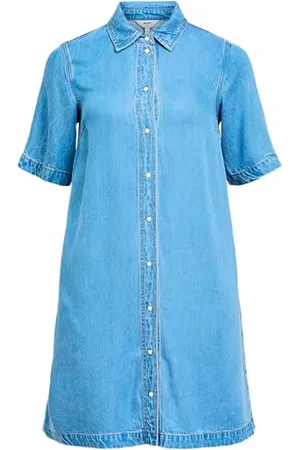 Object Objframe 2/4 Re Denim Dress Noos, , XL