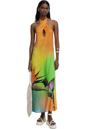 Desigual Sukienka Swim_COLIBRÍ, 9019 Tutti FRUTI, S, , S