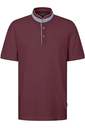 Bugatti Męska koszulka polo, stójka, basic, krótki rękaw, nowoczesny krój, , XXL