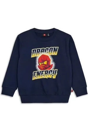 KABOOKI Lego Ninjago - LWSAKU 104 - Bluza - Dark Navy - 140, , 140