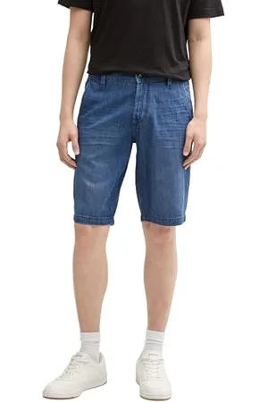 TOM TAILOR Męskie spodenki jeansowe bermudy, , 32