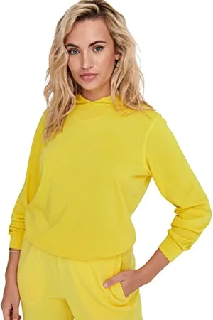 ONLY Damska bluza z kapturem ONLDIANA L/S z kapturem, Passion Fruit, L, , L