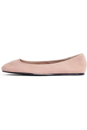 Tommy Hilfiger Damska TH HARDWARE ZAMSZOWA BALLERINA, BEŻOWA (Claystone), 6 UK, , 39 EU