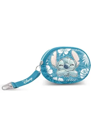 Disney Lilo and Stitch Aloha-Pill portmonetka na monety, niebieska, 12,5 x 9 cm, , Jeden rozmiar, Torebka na monety