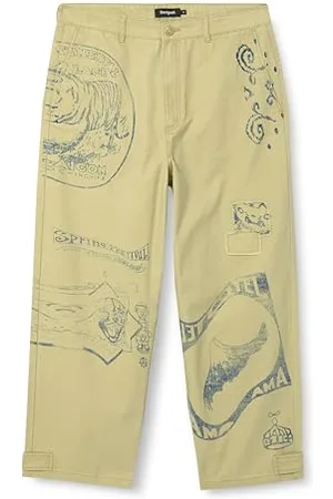 Desigual Pant_FRANCESC, 1001 Raw, 36, , 34