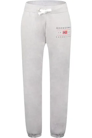 Geographical Norway Mezolo Men Mezolo Męskie spodnie dresowe w stylu - Miękka wygodna odzież sportowa - Męska bawełna - Jesień Zima Wiosna Lato ( L), , L