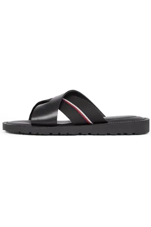 Tommy Hilfiger Męski CORE HILFIGER LH CRISS C SANDAL Flat, , 40,5 UK, , 45 EU