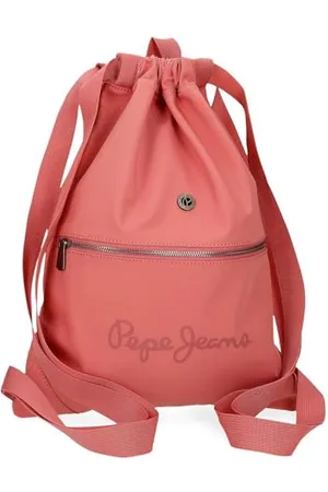 Pepe Jeans Corin Plecak Worek Różowy 35x46 cm Poliester i PU by Joumma Bags, , Talla única, worek na plecak