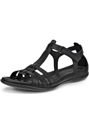 Ecco Flash, Damen Riemchensandalen, Schwarz (Black/Black 53859), 35 EU (3 UK)