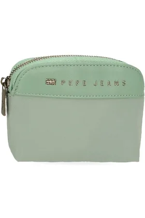 Pepe Jeans Morgan Portfel 11,5 x 8,5 x 1,5 cm Poliester z Detalami ze Sztucznej Skóry by Joumma Bags, , Talla única, portmonetka