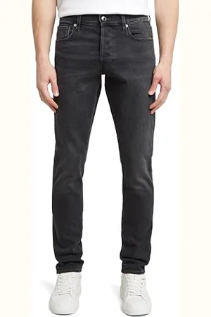 G-Star Raw Mężczyźni 3301 Slim Spodnie, Wielobarwne (Dk Aged Cobler 7863-3143), 34W / 36L
