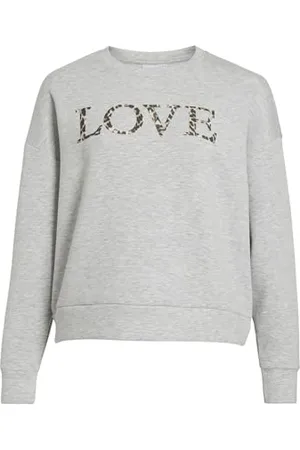VILA Visiffi Love L/S Sweat/Lc, , S