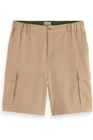 Scotch&Soda Bawełniane spodenki cargo Relaxed Fit, , S