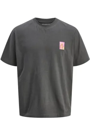 JACK & JONES Jcointerlude Patch Tee SS Crew Neck, , XXL