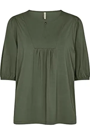 soyaconcept Damska bluza z rękawem SC-MARICA 206 Casual 3/4, , XL