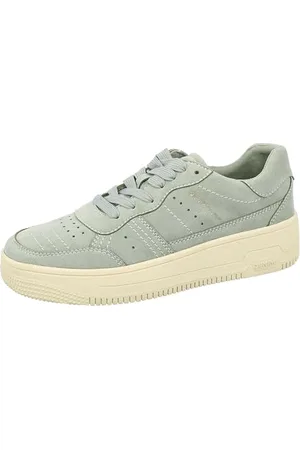 TOM TAILOR Damskie buty typu sneaker 3297302, zielony - - 39 eu
