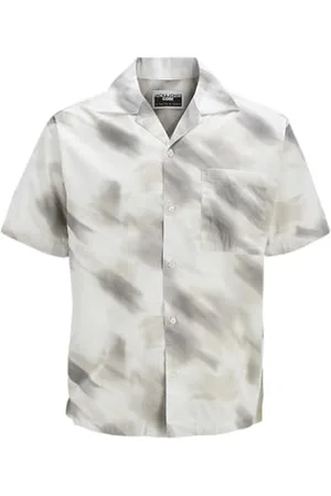JACK & JONES Jcorecharge Aop Resort Shirt SS, , XS