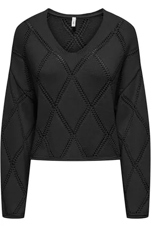 ONLY Onltaylor Life Ls V-Neck Knt Knt, , S